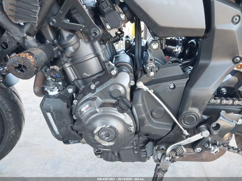 2025 Yamaha Mtn690 VIN: JYARM48E7SA002422 Lot: 43273921