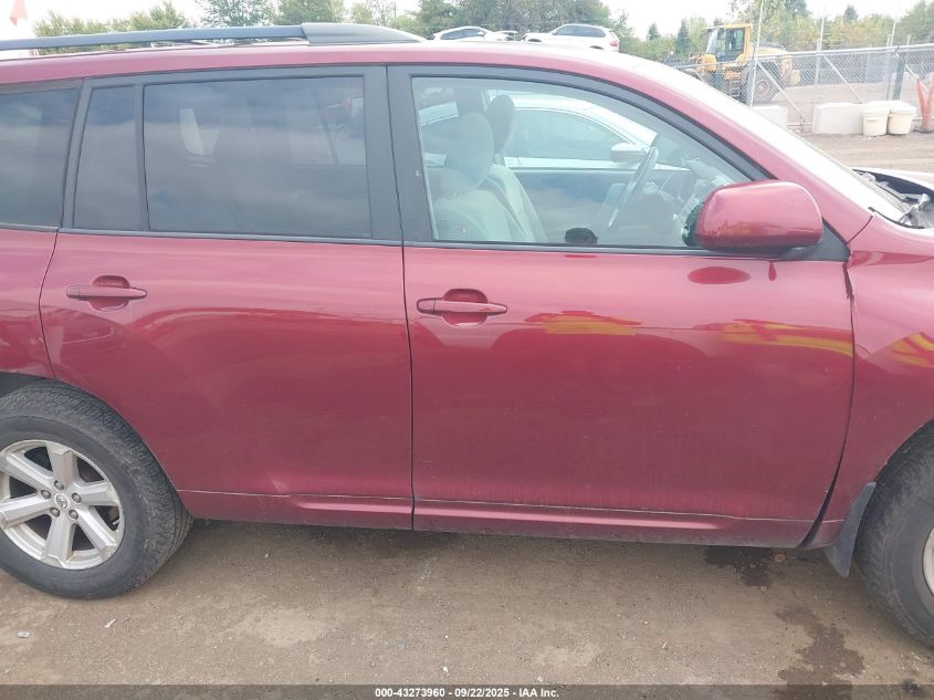 2010 Toyota Highlander Base V6 VIN: 5TDBK3EH2AS010286 Lot: 43273960