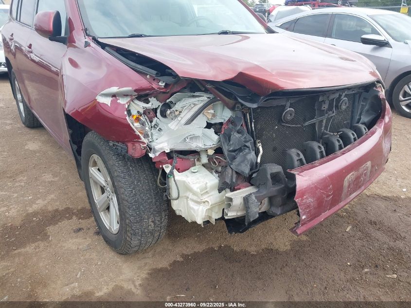 2010 Toyota Highlander Base V6 VIN: 5TDBK3EH2AS010286 Lot: 43273960