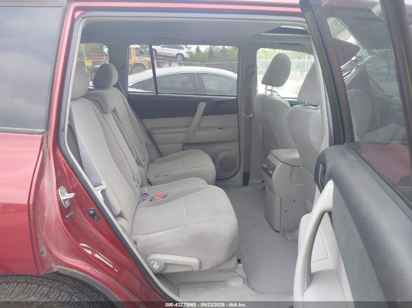 2010 Toyota Highlander Base V6 VIN: 5TDBK3EH2AS010286 Lot: 43273960