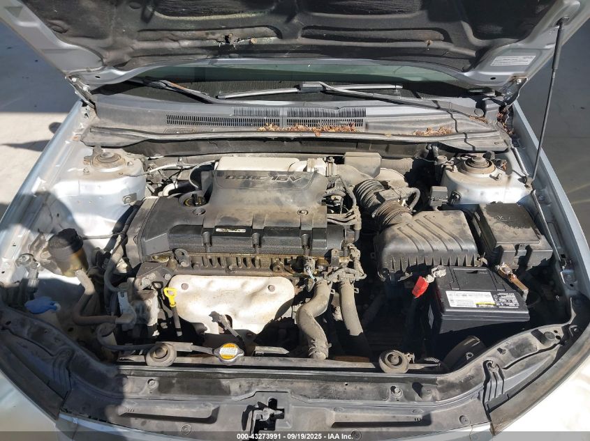 2007 Kia Spectra Ex VIN: KNAFE121475386018 Lot: 43273991