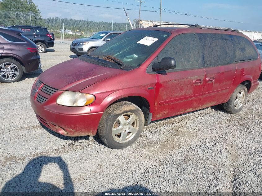 2005 Dodge Grand Caravan Sxt VIN: 2D4GP44L15R346306 Lot: 43273994