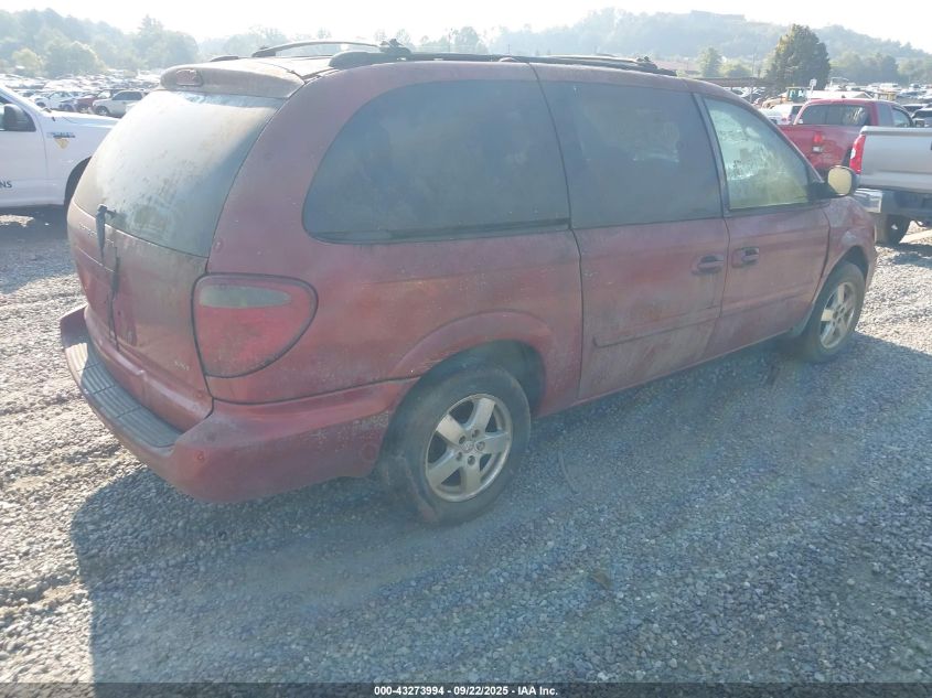2005 Dodge Grand Caravan Sxt VIN: 2D4GP44L15R346306 Lot: 43273994