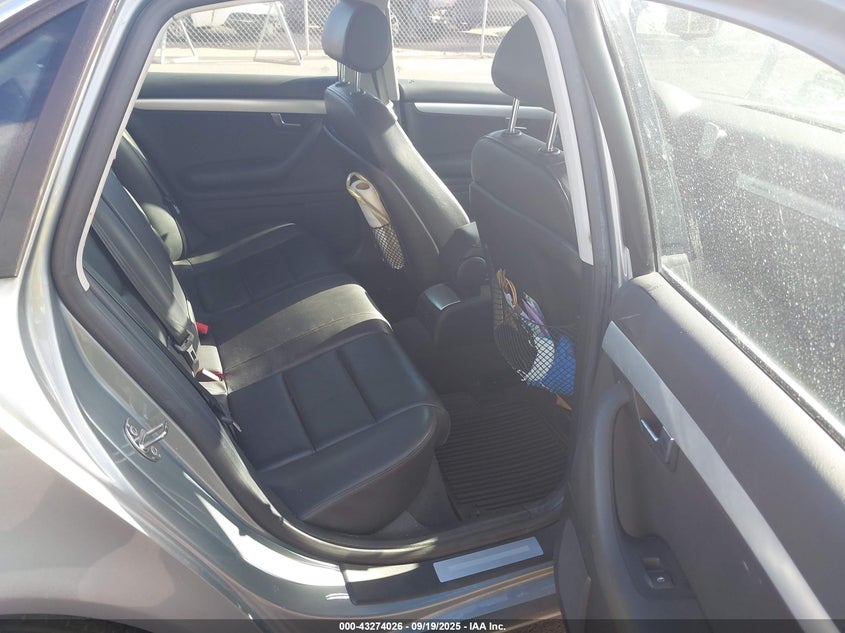 2008 Audi A4 2.0T/2.0T Special Edition VIN: WAUDF78E78A149727 Lot: 43274026