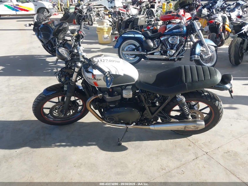 2016 TRIUMPH MOTORCYCLE STREET TWIN SMTD31GN7GT742759