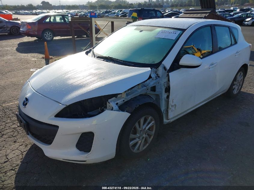 2012 Mazda Mazda3 I Touring VIN: JM1BL1L86C1691847 Lot: 43274118