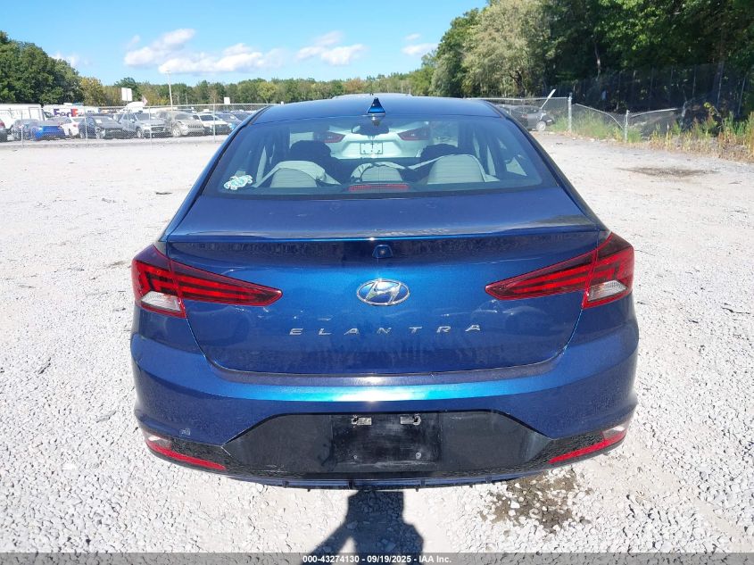 2020 Hyundai Elantra Value Edition VIN: 5NPD84LF7LH622989 Lot: 43274130