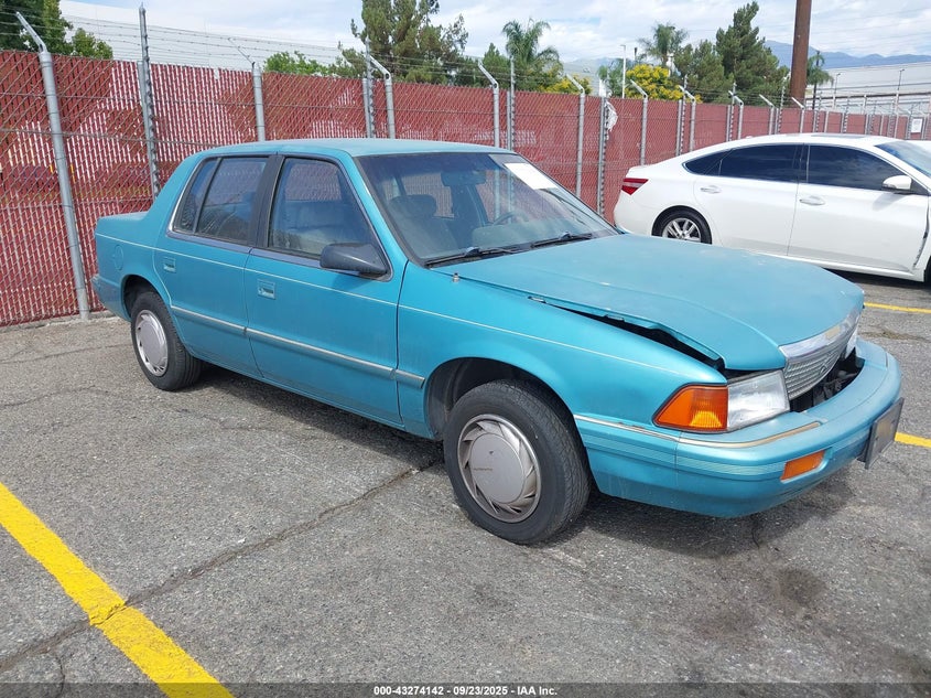 3P3XA46KXNT204455 1992 Plymouth Acclaim auction photo 1