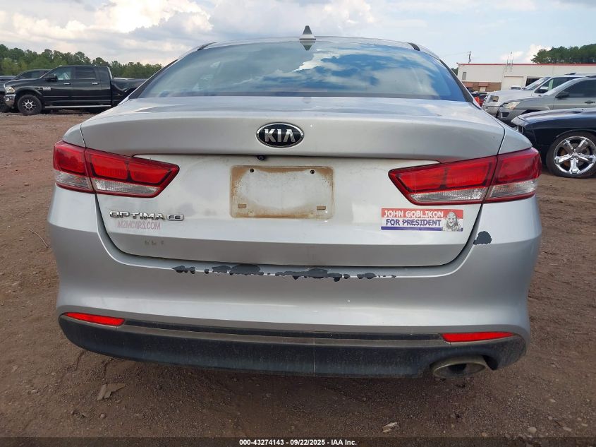 2018 Kia Optima Lx VIN: 5XXGT4L30JG188179 Lot: 43274143