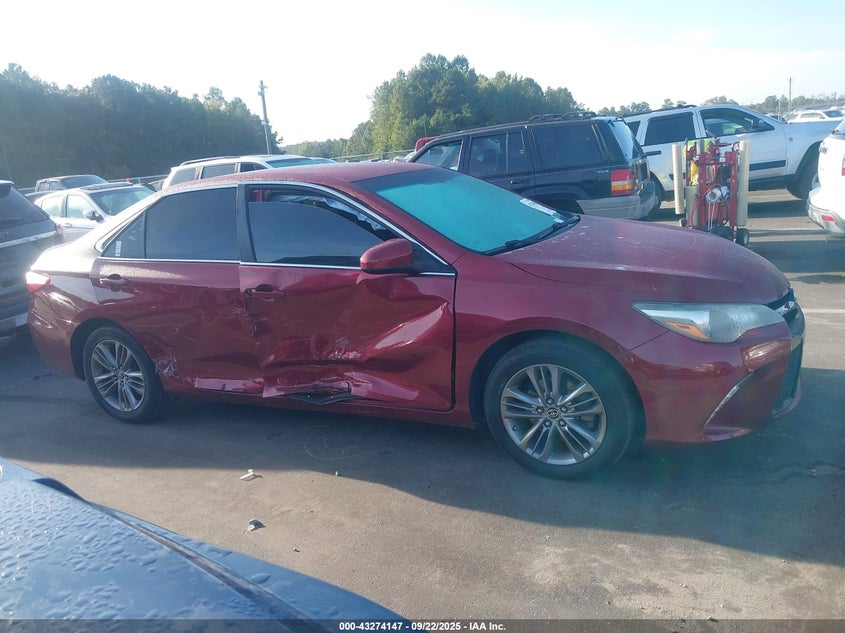 2015 Toyota Camry Se VIN: 4T1BF1FK3FU986644 Lot: 43274147