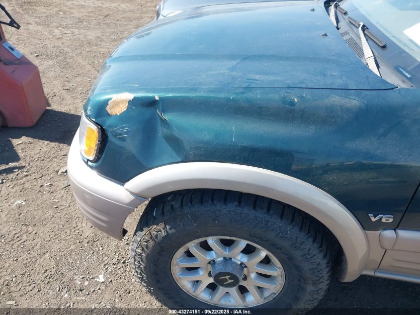 2001 Honda Passport Ex/Lx VIN: 4S6DM58WX14406005 Lot: 43274151