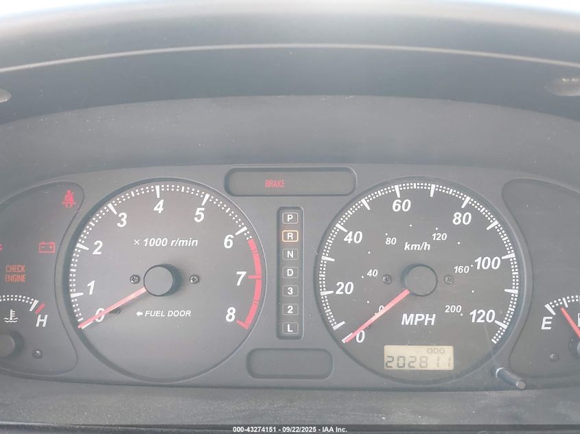 2001 Honda Passport Ex/Lx VIN: 4S6DM58WX14406005 Lot: 43274151