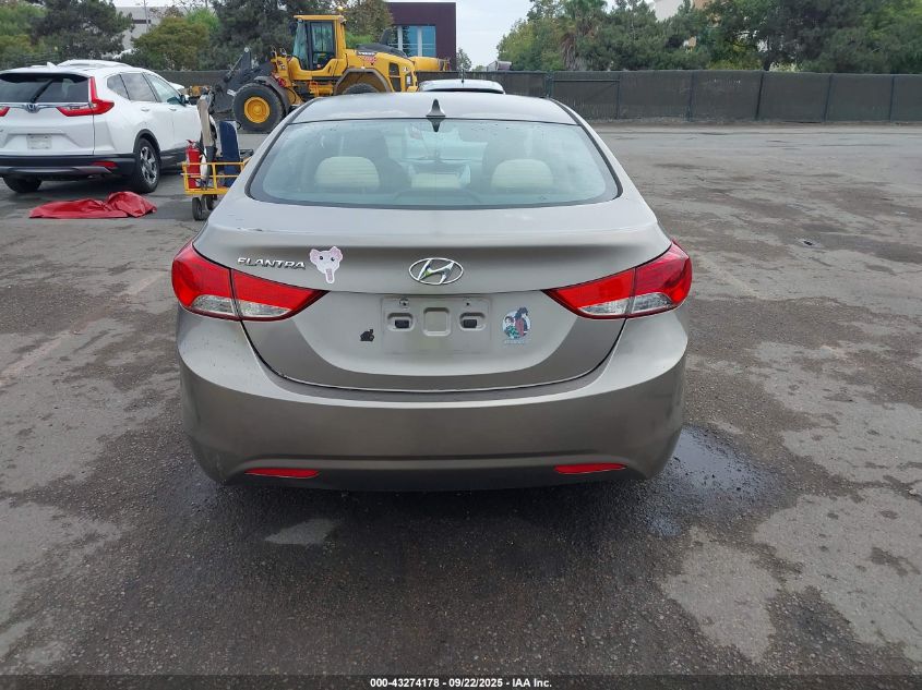 2013 Hyundai Elantra Gls VIN: 5NPDH4AE3DH274538 Lot: 43274178