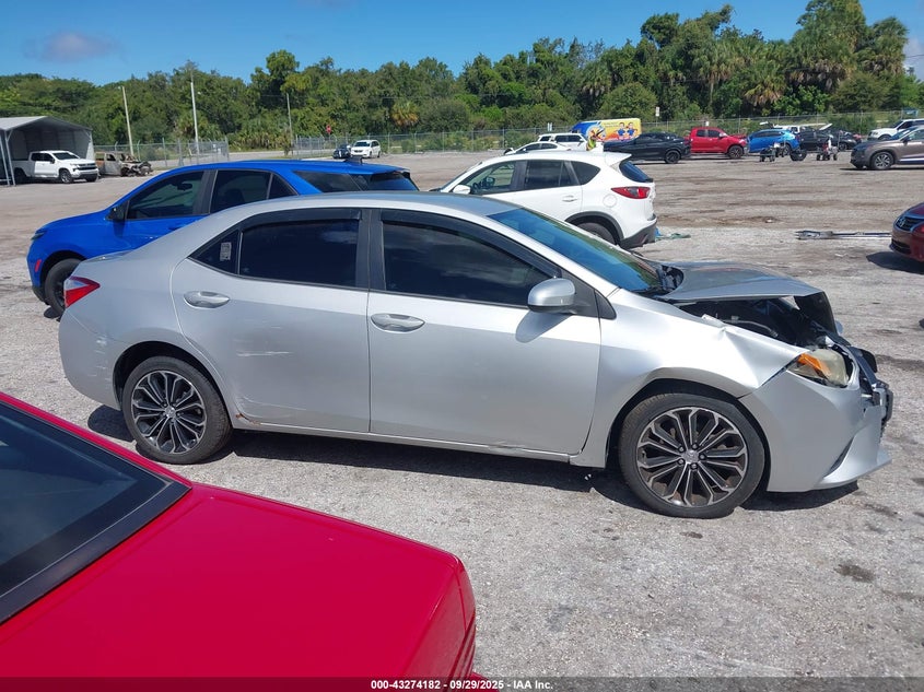 2016 Toyota Corolla Le VIN: 5YFBURHE9GP431843 Lot: 43274182