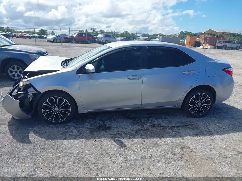 2016 Toyota Corolla Le VIN: 5YFBURHE9GP431843 Lot: 43274182