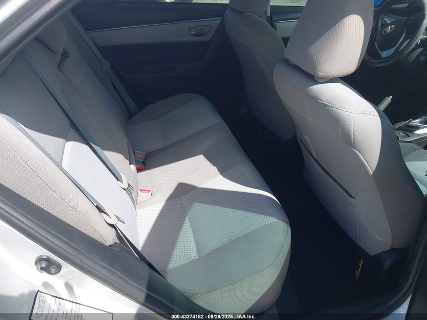 2016 Toyota Corolla Le VIN: 5YFBURHE9GP431843 Lot: 43274182