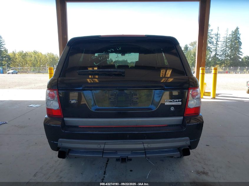 2009 Land Rover Range Rover Sport Supercharged VIN: SALSH23449A212718 Lot: 43274193