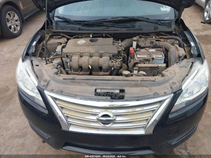 2013 Nissan Sentra Sv VIN: 3N1AB7AP4DL691242 Lot: 43274203