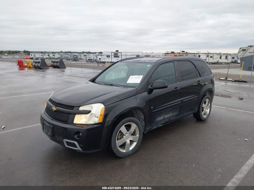 2008 Chevrolet Equinox Sport VIN: 2CNDL737X86029045 Lot: 43274209
