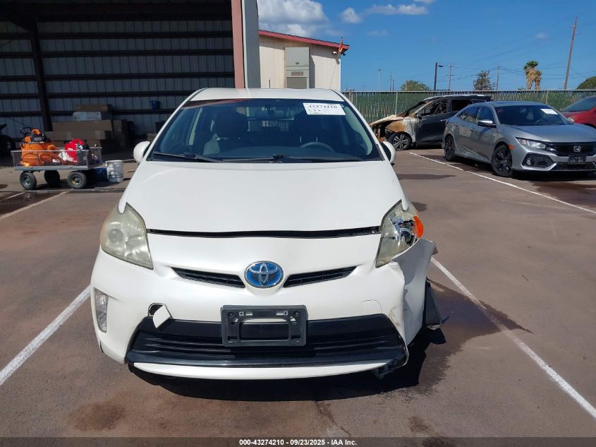 2012 Toyota Prius Two VIN: JTDKN3DU2C5420231 Lot: 43274210