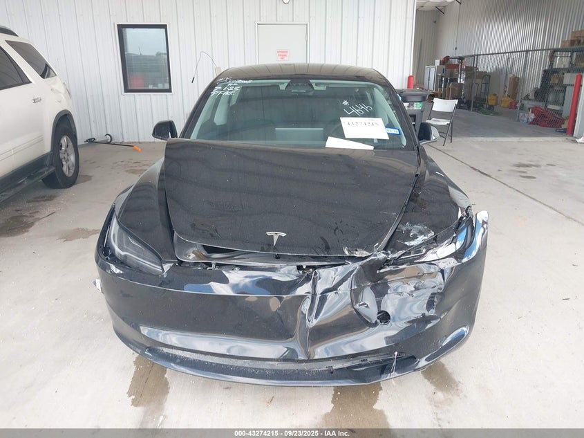 2025 Tesla Model 3 Long Range Rear-Wheel Drive VIN: 5YJ3E1EA9SF984646 Lot: 43274215