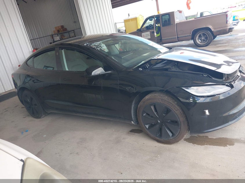 2025 Tesla Model 3 Long Range Rear-Wheel Drive VIN: 5YJ3E1EA9SF984646 Lot: 43274215