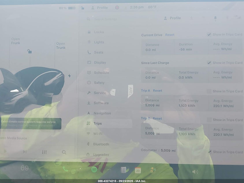 2025 Tesla Model 3 Long Range Rear-Wheel Drive VIN: 5YJ3E1EA9SF984646 Lot: 43274215