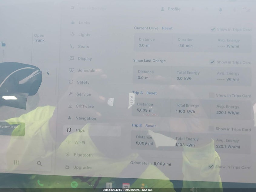 2025 Tesla Model 3 Long Range Rear-Wheel Drive VIN: 5YJ3E1EA9SF984646 Lot: 43274215