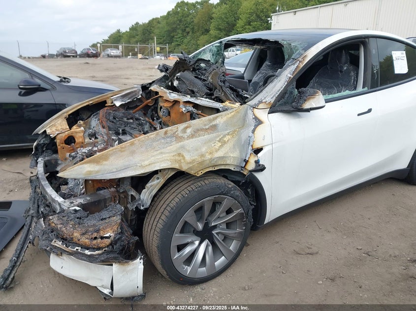 2026 Tesla Model Y Long Range Dual Motor All-Wheel Drive/Long Range Launch Series VIN: 7SAYGDEE9TF339892 Lot: 43274227