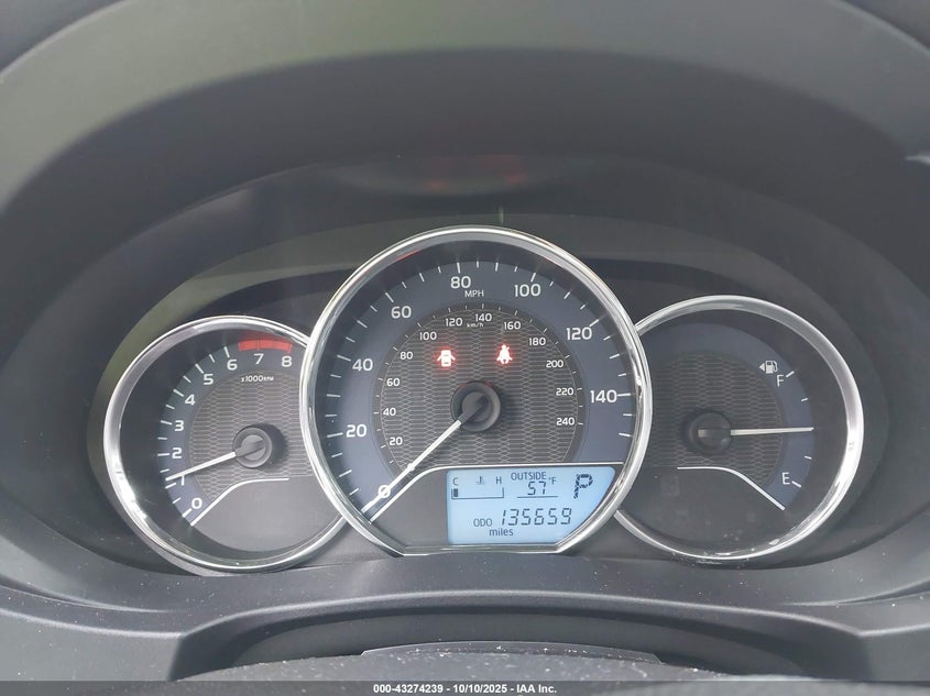 2016 Toyota Corolla Le VIN: 2T1BURHE4GC675352 Lot: 43274239