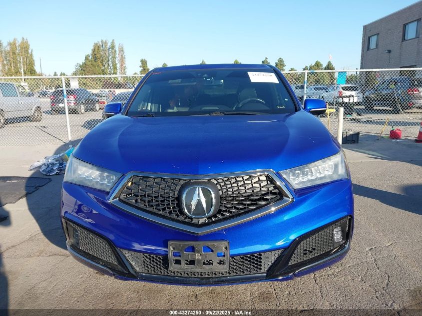 2019 Acura Mdx Tech A-Spec Pkgs VIN: 5J8YD4H03KL021995 Lot: 43274250