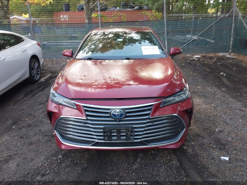2021 Toyota Avalon Limited Hybrid VIN: 4T1DA1AB7MU004397 Lot: 43274262