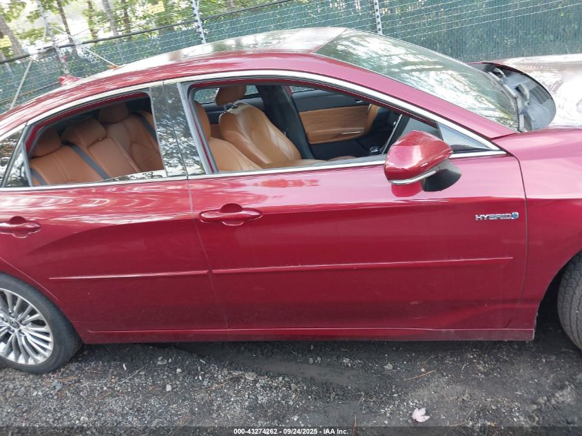 2021 Toyota Avalon Limited Hybrid VIN: 4T1DA1AB7MU004397 Lot: 43274262