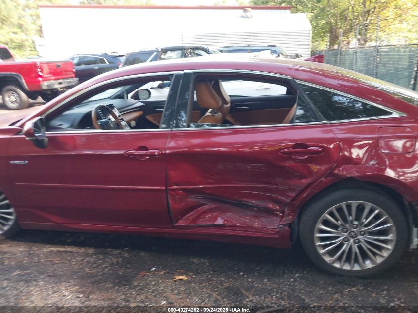 2021 Toyota Avalon Limited Hybrid VIN: 4T1DA1AB7MU004397 Lot: 43274262