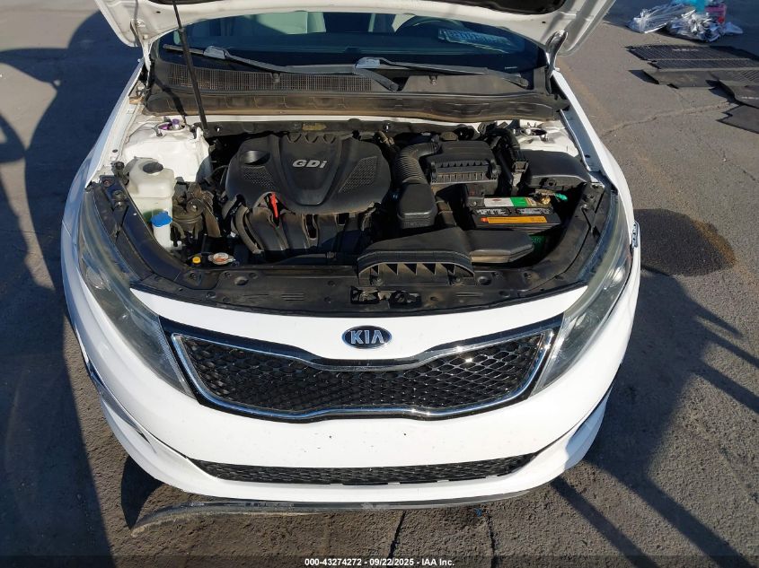 2015 Kia Optima Lx VIN: 5XXGM4A74FG364855 Lot: 43274272