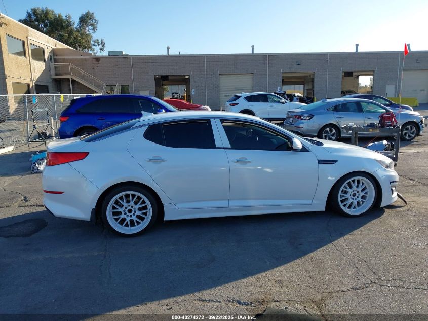 2015 Kia Optima Lx VIN: 5XXGM4A74FG364855 Lot: 43274272