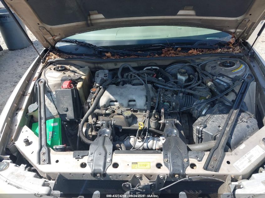 2000 Buick Century Custom VIN: 2G4WS52J3Y1342027 Lot: 43274288