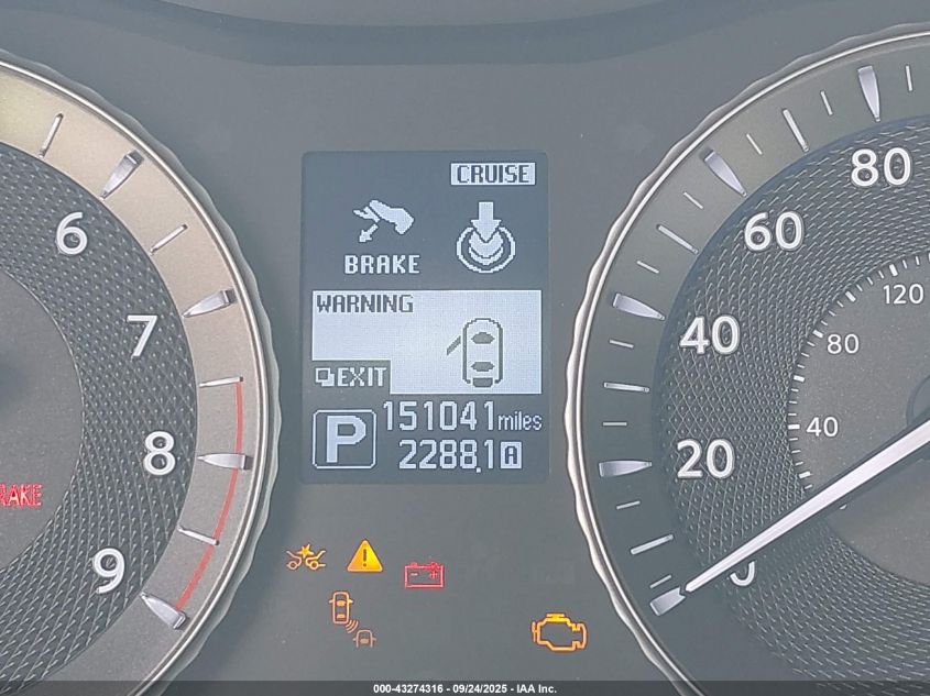 2015 Infiniti Q70 3.7 VIN: JN1BY1AP6FM541450 Lot: 43274316