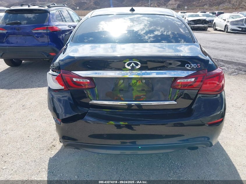 2015 Infiniti Q70 3.7 VIN: JN1BY1AP6FM541450 Lot: 43274316