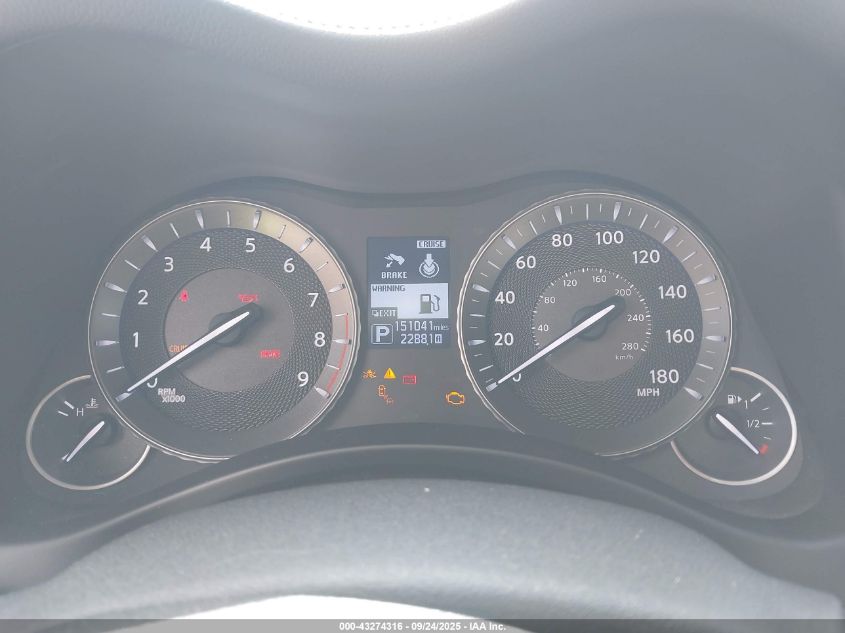 2015 Infiniti Q70 3.7 VIN: JN1BY1AP6FM541450 Lot: 43274316