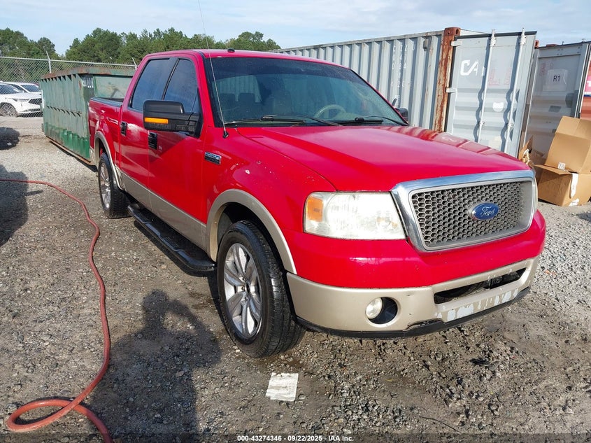 1FTPW12VX7KC57337 2007 Ford F-150 Lariat/Xlt auction photo 1