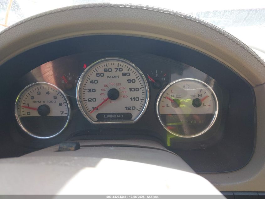 2007 Ford F-150 Lariat/Xlt VIN: 1FTPW12VX7KC57337 Lot: 43274346