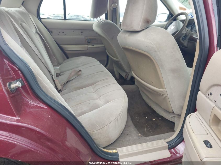 2005 Mercury Grand Marquis Gs VIN: 2MEFM74W85X629888 Lot: 43274354