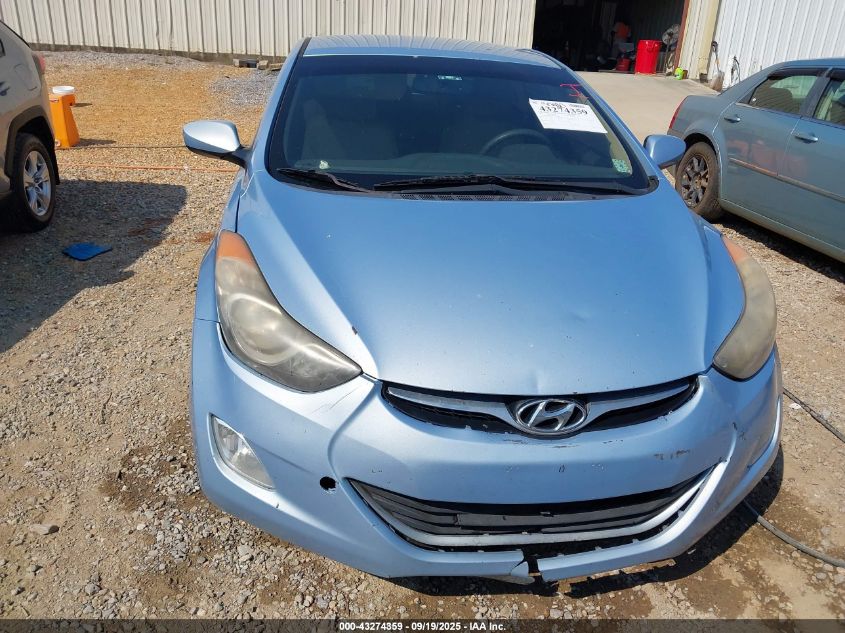 2013 Hyundai Elantra Gls VIN: KMHDH4AEXDU491084 Lot: 43274359