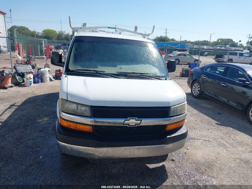 2014 Chevrolet Express 2500 Work Van VIN: 1GCWGFBA8E1130110 Lot: 43274389