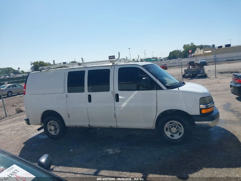 2014 Chevrolet Express 2500 Work Van VIN: 1GCWGFBA8E1130110 Lot: 43274389