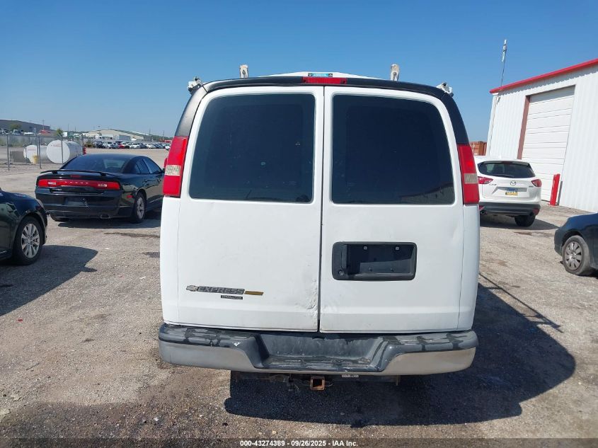 2014 Chevrolet Express 2500 Work Van VIN: 1GCWGFBA8E1130110 Lot: 43274389