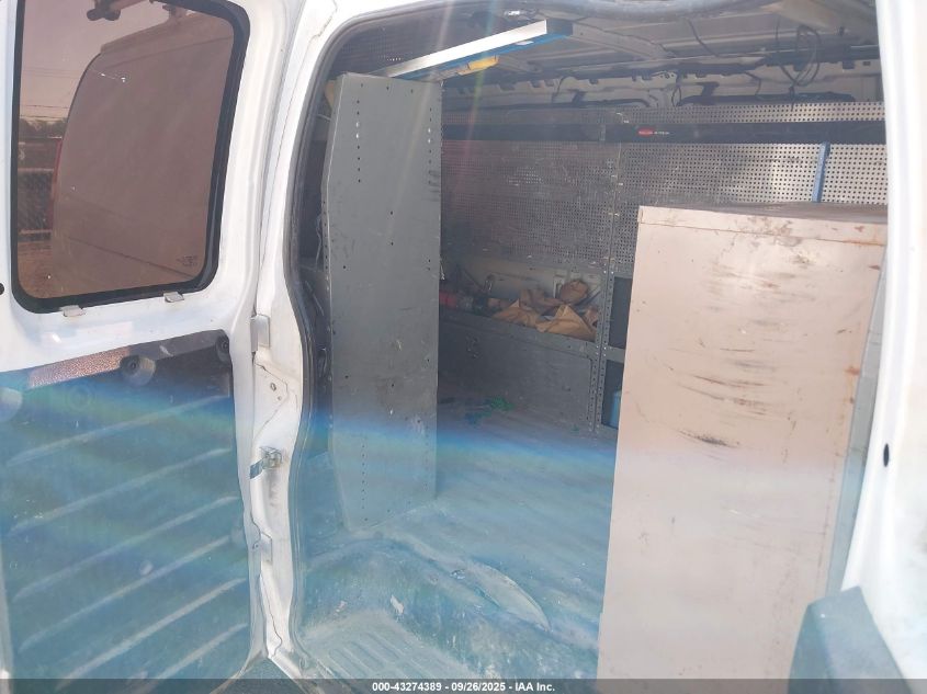 2014 Chevrolet Express 2500 Work Van VIN: 1GCWGFBA8E1130110 Lot: 43274389