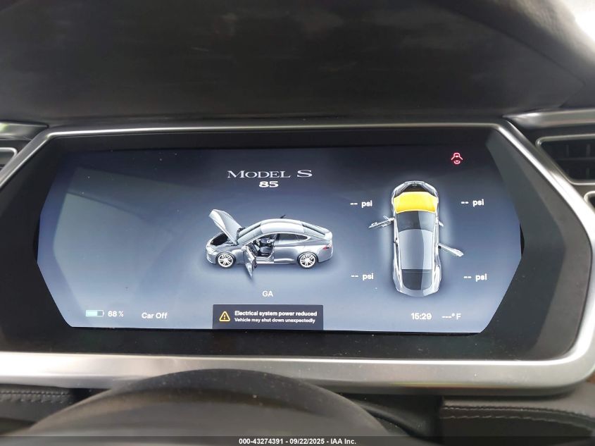 2013 Tesla Model S VIN: 5YJSA1DN5DFP13551 Lot: 43274391