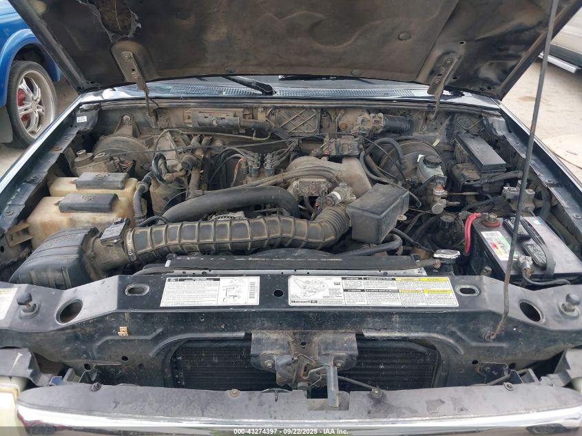 2000 Ford Ranger Xl/Xlt VIN: 1FTYR14V0YTB07788 Lot: 43274397